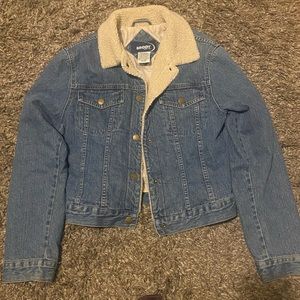 Beautiful Vintage Sherpa Jean Jacket